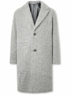 NN07 - Fulvio 8011 Herringbone Recycled Wool-Blend Bouclé Coat - Gray