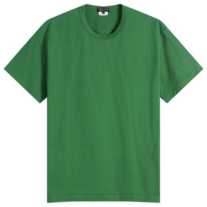 Photo: Comme des Garçons Homme Plus Men's Plain Cotton T-Shirt in Green