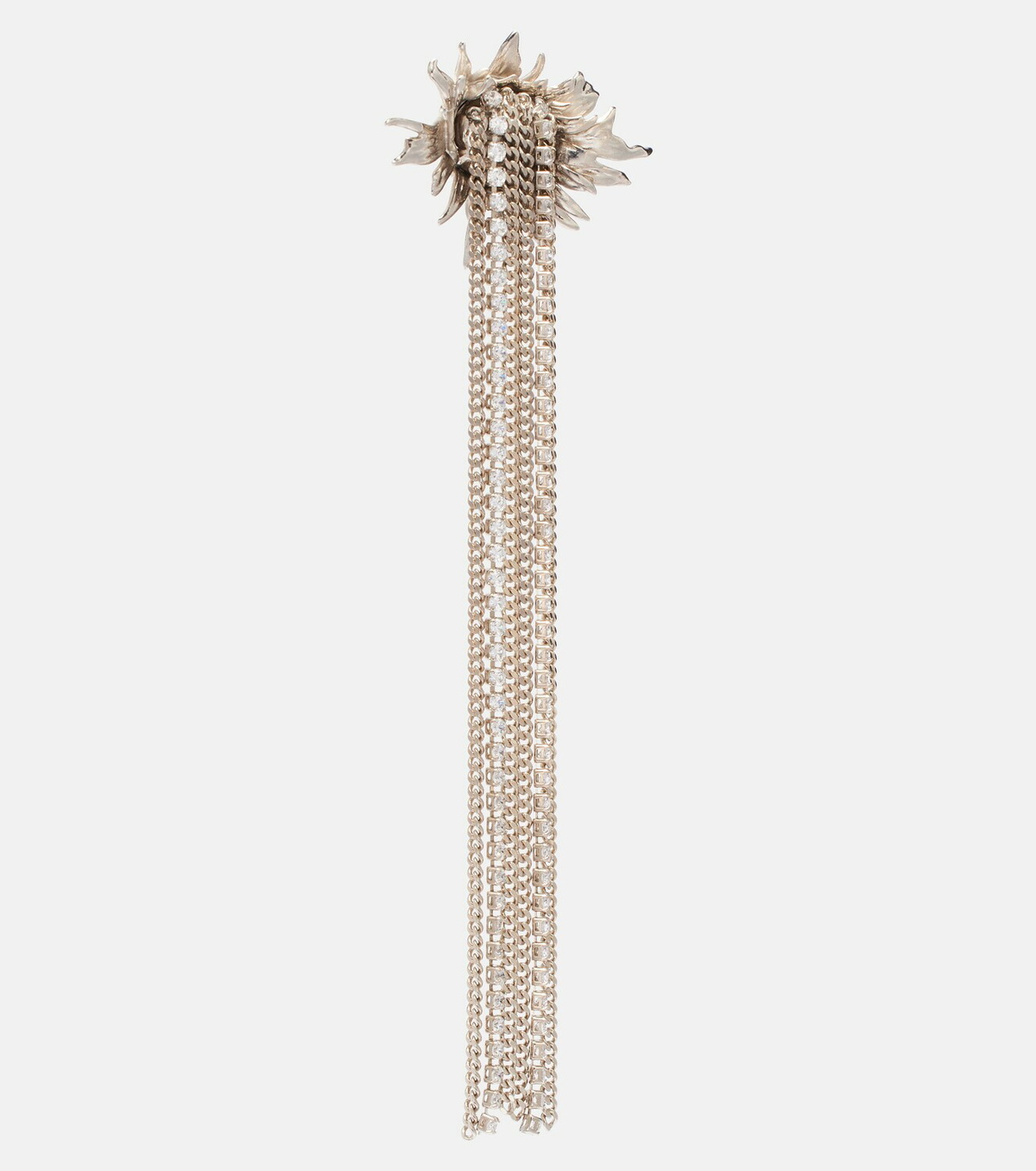 McQueen Sunflower embellished drop earrings