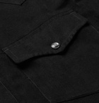 TOM FORD - Cotton-Corduroy Western Shirt - Black