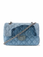 READYMADE - Rhombus Quilted Denim Messenger Bag