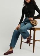 Alaïa Vienne Laser-cut Leather Ballet Flats Burgundy