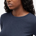 YMC Women's Earth Charlotte Short Sleeve Top in Navy
