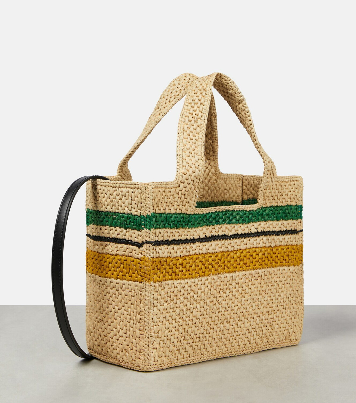 Loewe Paula's Ibiza Small logo raffia tote bag Loewe