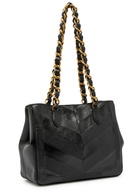 Valentino Garavani Small Panelled Leather Tote bag - Black - One Size