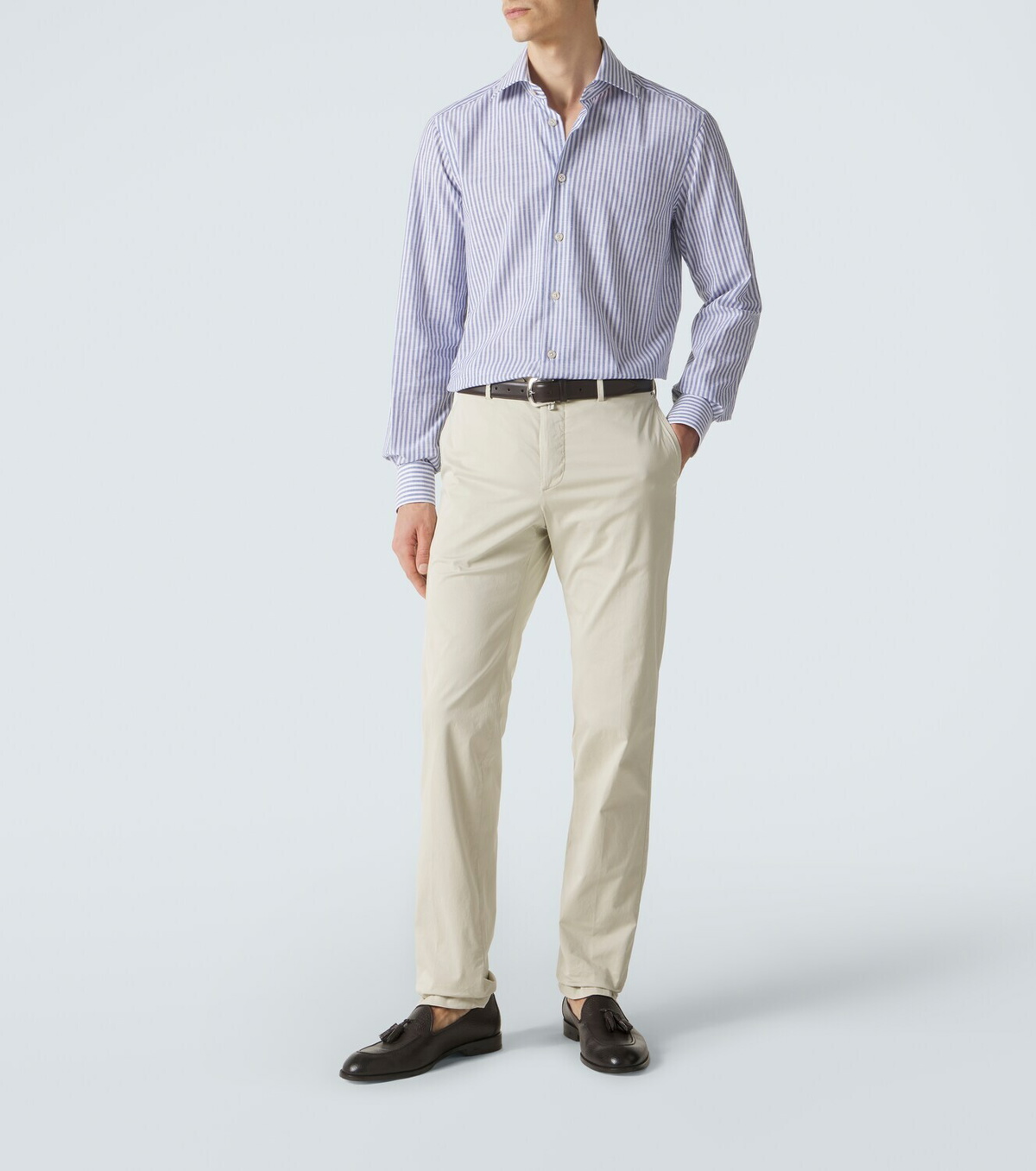 Kiton Cotton-blend chinos