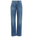 Stella McCartney - Embellished cropped jeans