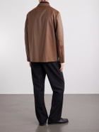 Barena - Cotton-Blend Gabardine Overshirt - Brown