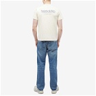 Sporty & Rich Men's Club T-Shirt in Cream/Faded Lilac