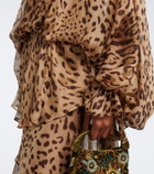 Xu Zhi Leopard-print silk blouse