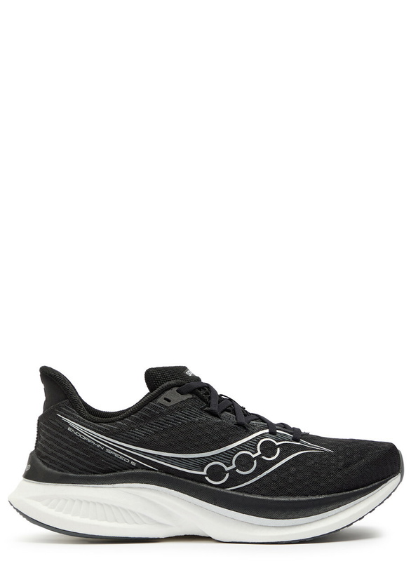 Photo: Saucony Endorphin Speed 5 Mesh-knit Sneakers Black And White