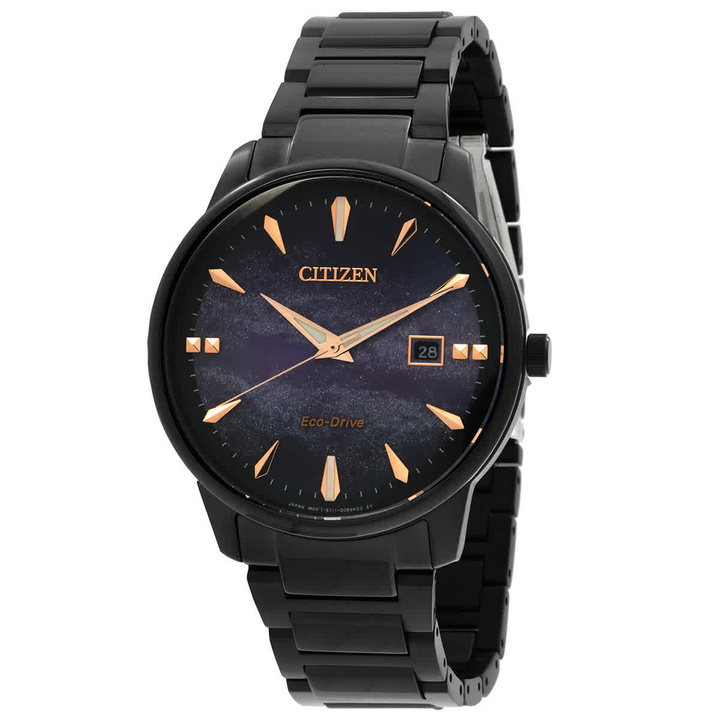 Photo: Citizen Eco-Drive Purple Dial Mens Watch BM7595-89X