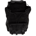 Neil Barrett Black Military-Style Slime Backpack