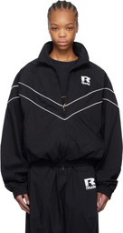 Rhude Black Piping Raglan Track Jacket