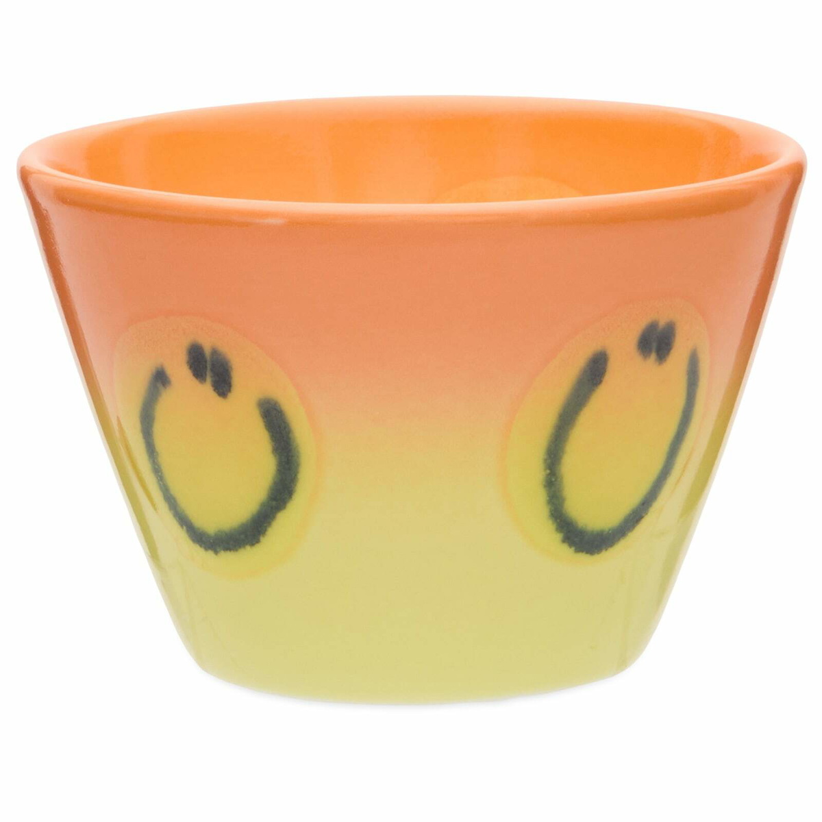 Frizbee Ceramics Super Cup Large - 250ml in Orange Yellow Gradient Smile 