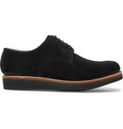 Grenson - Curt Suede Derby Shoes - Men - Black