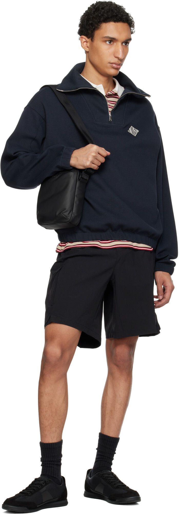 BOSS Black Zip Pocket Shorts