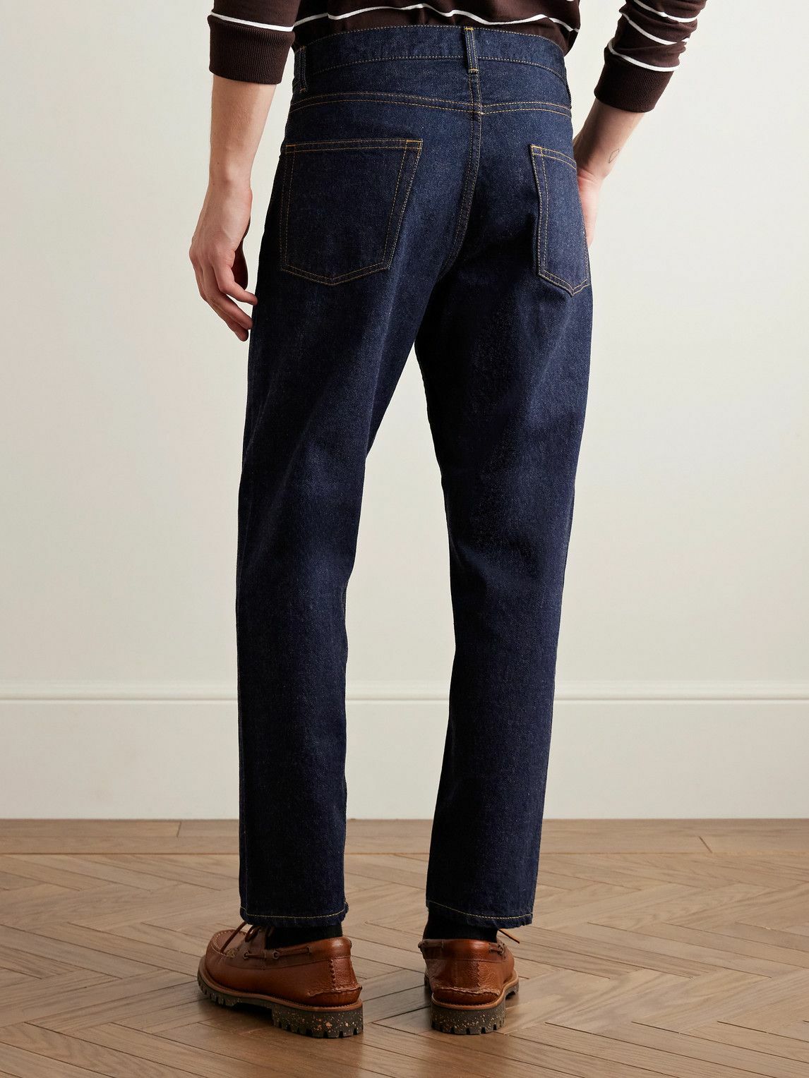 Beams Plus - Wide-Leg Jeans - Blue
