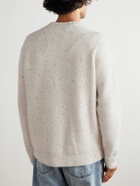 Mr P. - Ribbed-Knit Cardigan - White