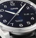 Oris - Big Crown ProPilot Big Day Date Automatic 44mm Stainless Steel and Leather Watch, Ref. No. 01 752 7760 4065-07 5 22 08LC - Blue