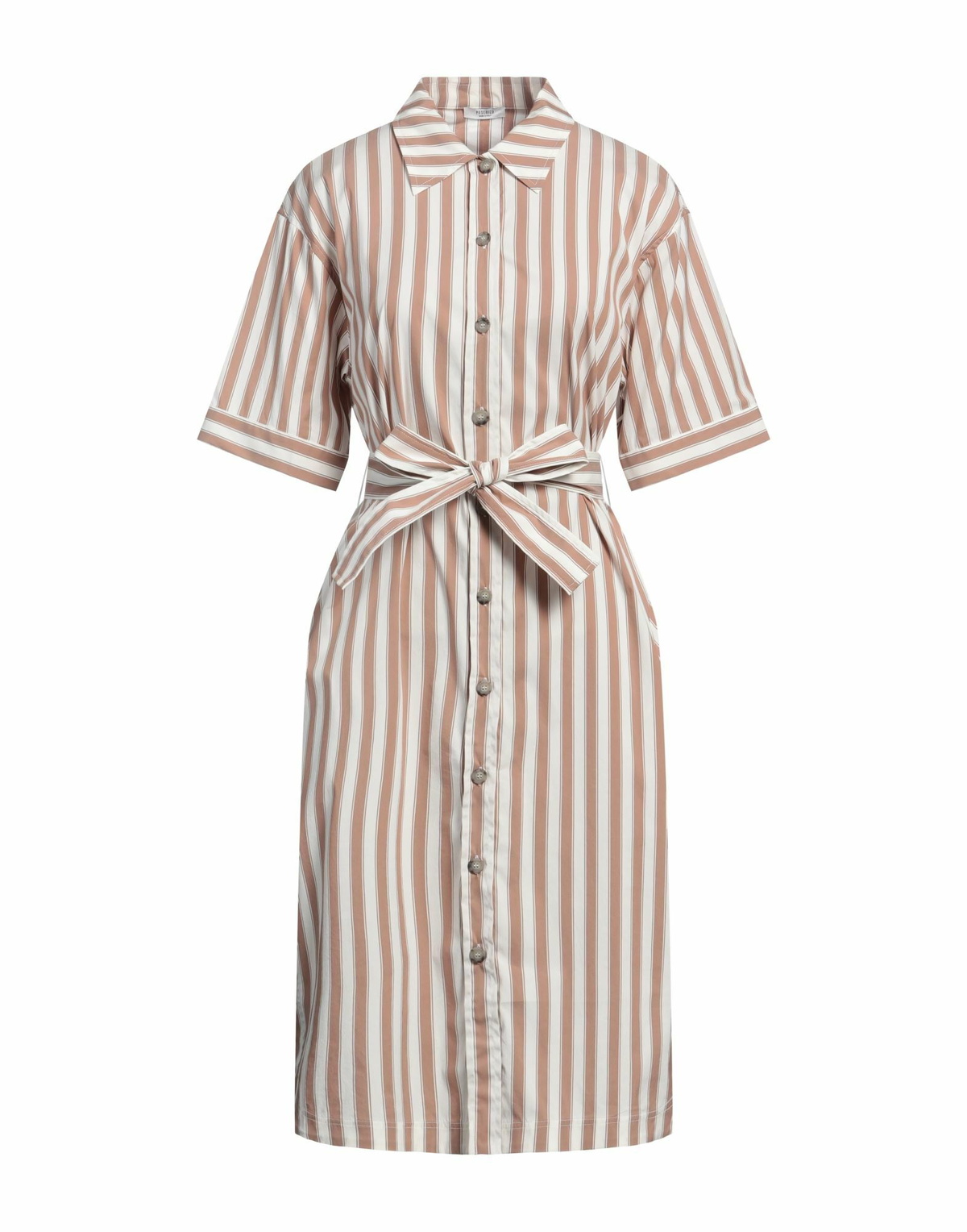 Peserico Womens Midi dress Camel
