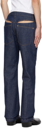 K.NGSLEY Indigo Fillhim Jeans
