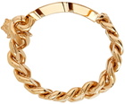 Versace Gold La Greca Chain Bracelet