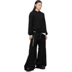 Rick Owens Black Tower Oversized Hoodie