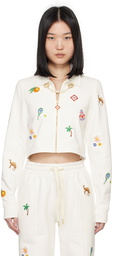 Casablanca White Elements En Crayon Jacket