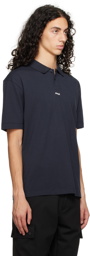 Hugo Navy Bonded Polo