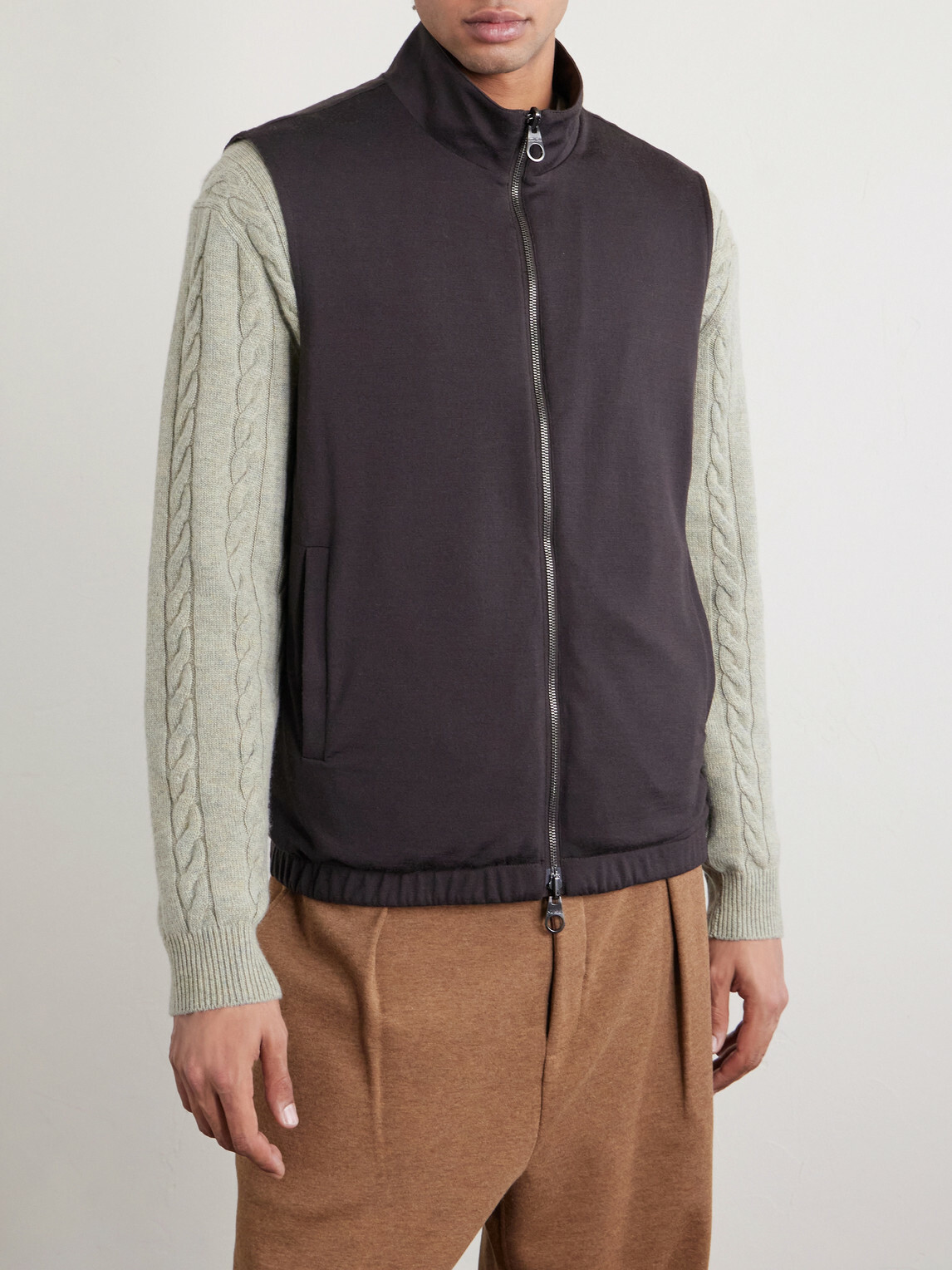 Loro Piana - Slim-Fit WindWish™ Gilet - Brown