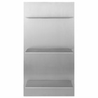 ferm LIVING Lager Wall Shelf - Triple Small in Aluminium 