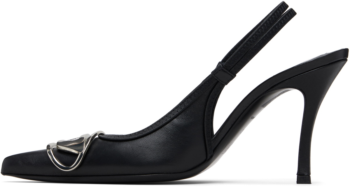 Diesel Black D-Venus Sb Heels