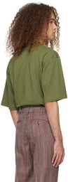 Marni Green Printed T-Shirt