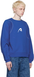 ADER error Blue A-Peec Sweatshirt