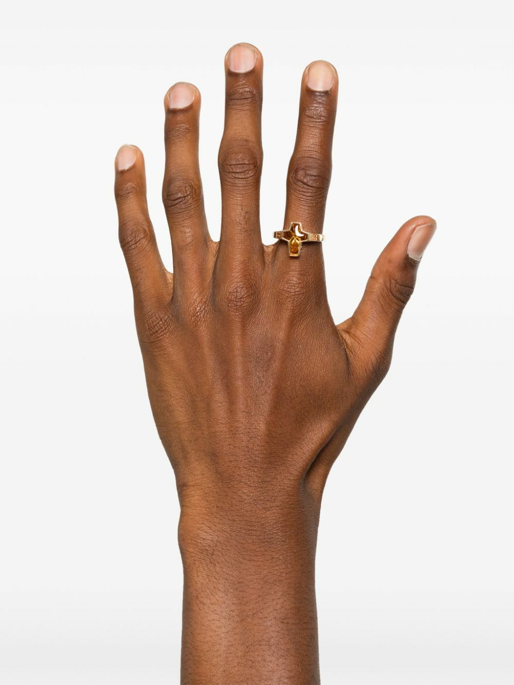 Stephen Webster 18K Yellow Gold Sex & Drugs & Rock & Roll Citrine Ring