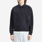 Dime Men's Wave Rugby Sweatshirt in Navy