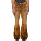 COÛT DE LA LIBERTÉ Orange Jimmy Stretch Flare Jeans