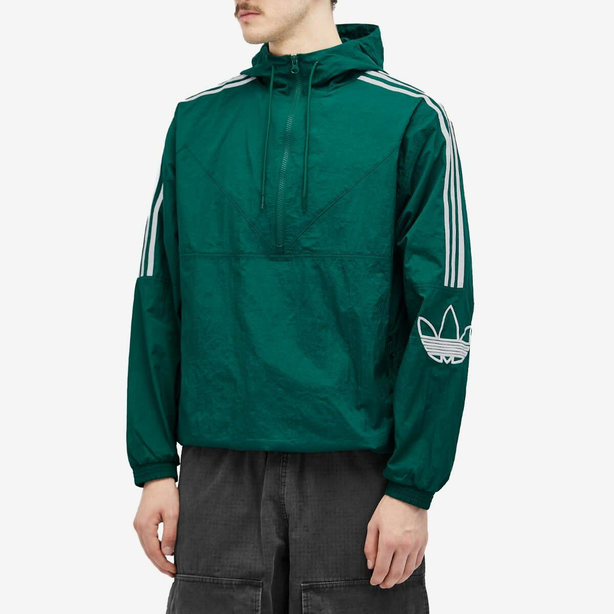 全国どこでも送料無料！ Classic Skate Men's Adidas Anorak Green Collegiate in Jacket ジャケット・アウター