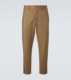 Moncler Cotton-blend straight pants