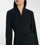 Rick Owens Belted wrap dress