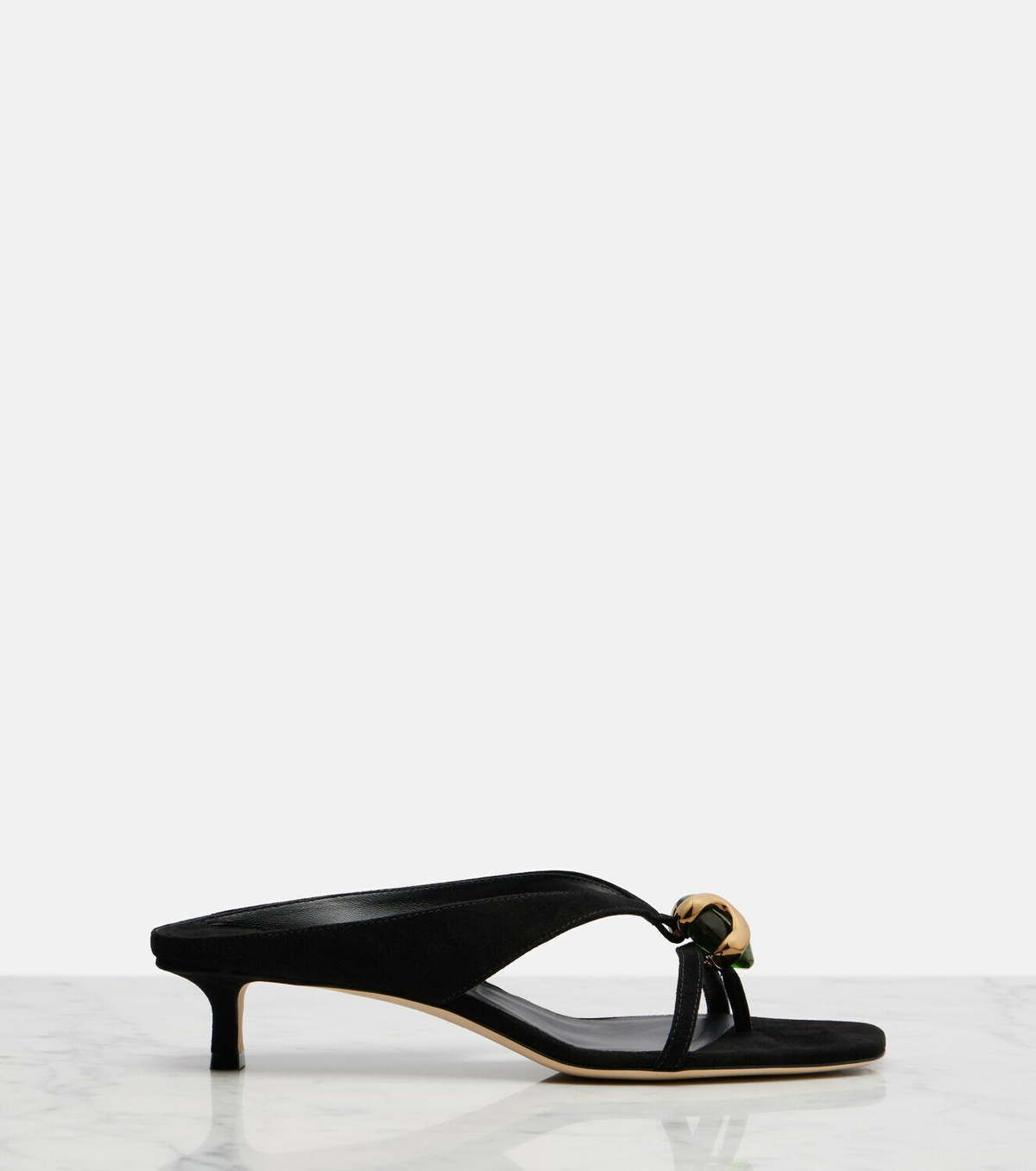 Jimmy Choo Emeri Stone embellished thong sandals