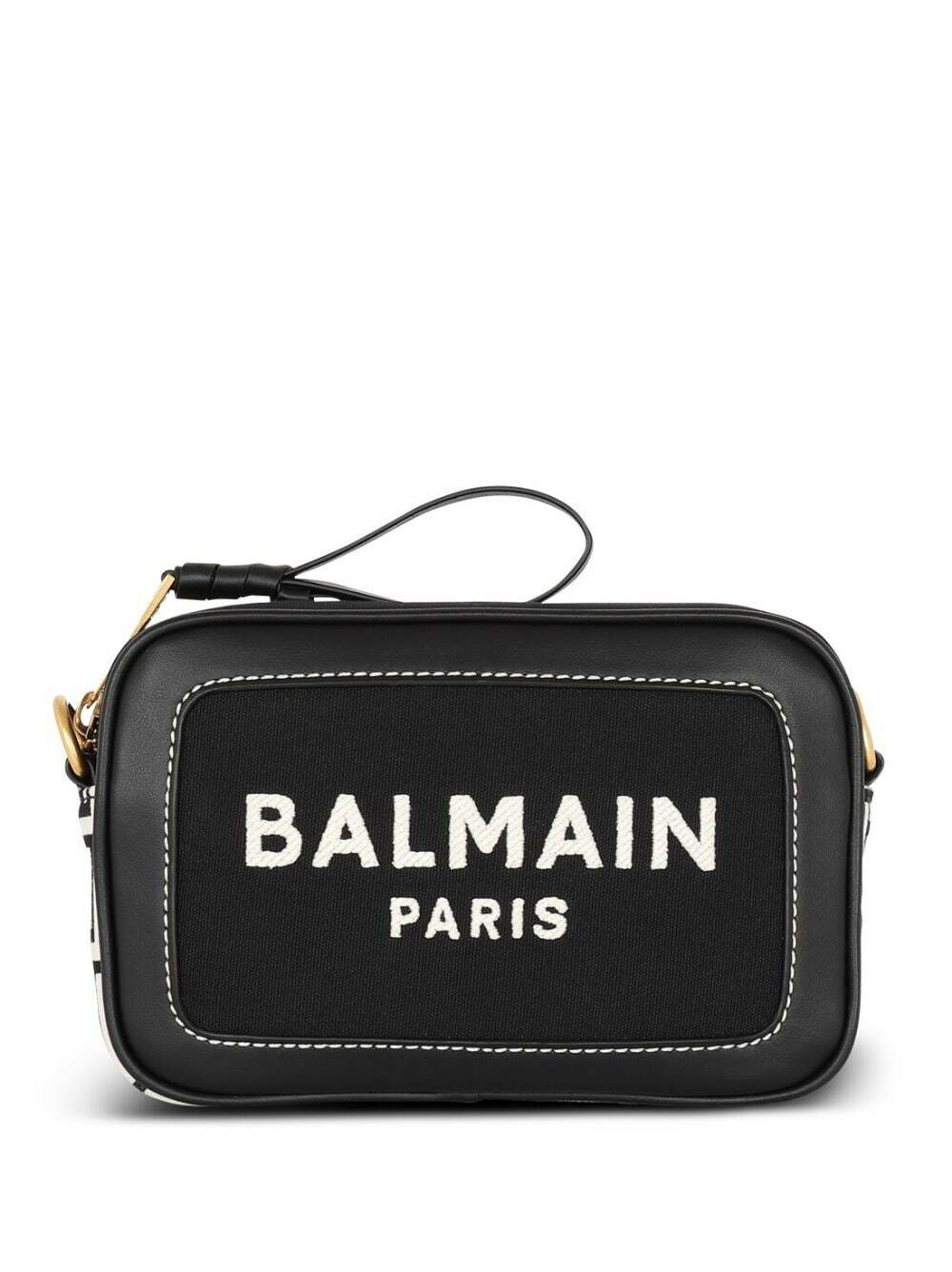 BALMAIN - B-army Canvas Crossbody Bag Balmain