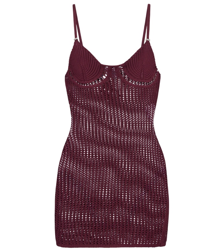 The Attico Green SUPERATTICO Mini Sequin Dress The Attico The Attico Green SUPERATTICO Mini Sequin Dress The Attico