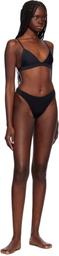 CDLP Black Triangle Bikini Top
