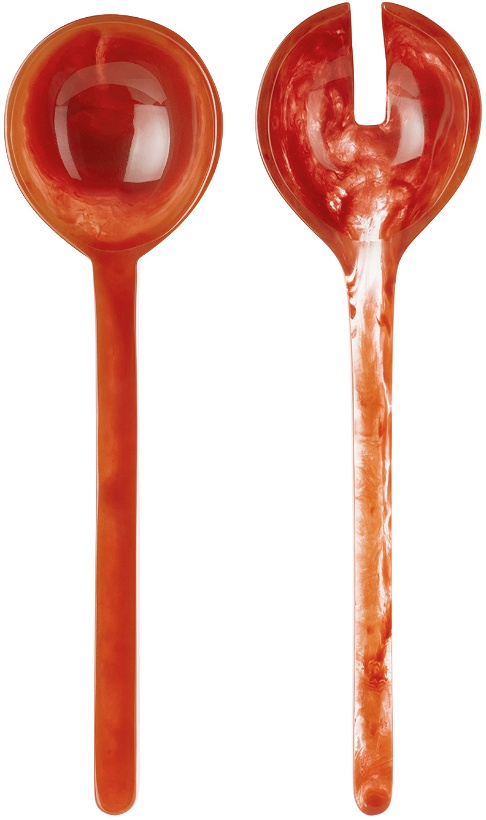 Photo: The Conran Shop Red Serving Spoon Set