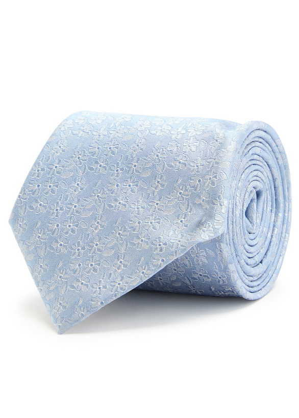Photo: Paul Smith Floral-jacquard Silk tie - Blue - One Size