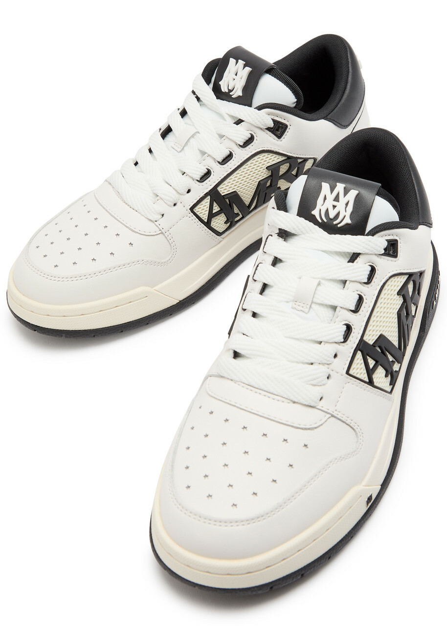 Amiri Classic Logo-appliquéd Leather Sneakers White