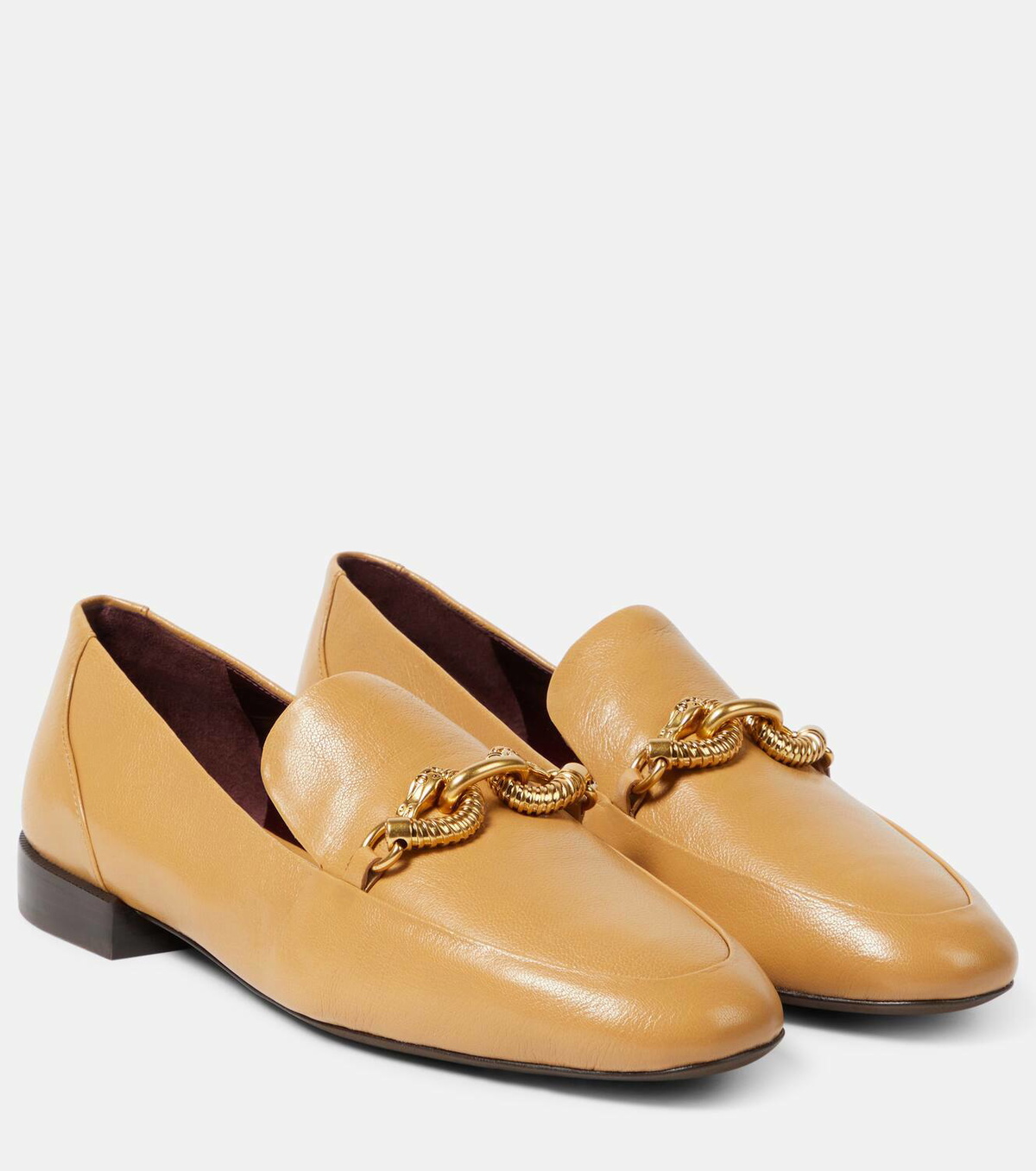 Tory Burch Jessa embellished leather loafers Tory Burch
