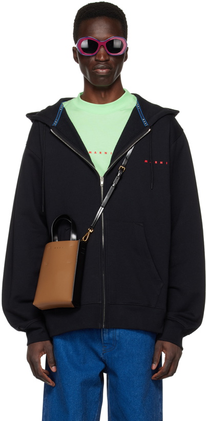 Photo: Marni Black Zip Hoodie